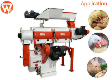 2.5 προσαρμοσμένη μηχανή τάση σβόλων μηχανών/κοτόπουλου σβόλων ζωικών τροφίμων πουλερικών Tph